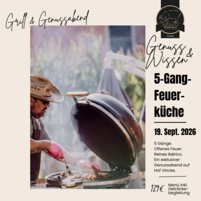 19.9. Iberico Grill & Genussabend
