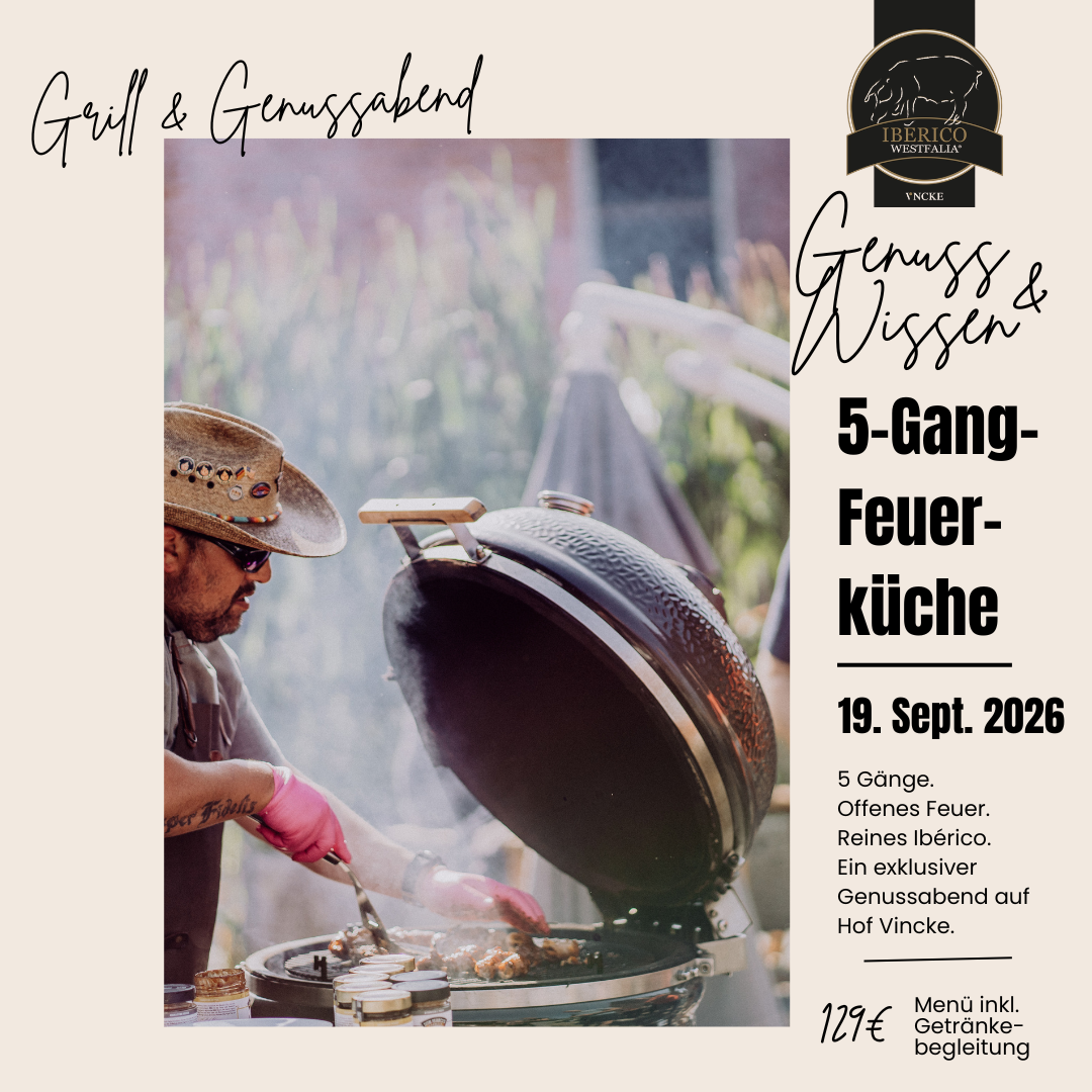 19.09. Iberico Grill & Genussabend