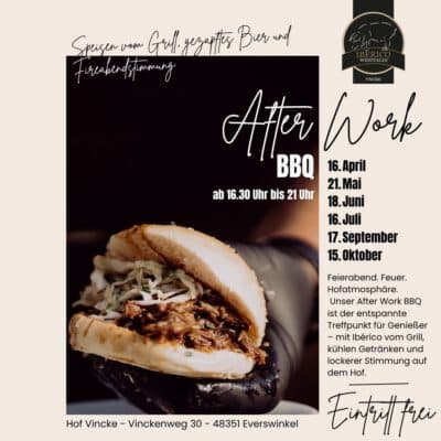 16.04. AFTER WORK BBQ