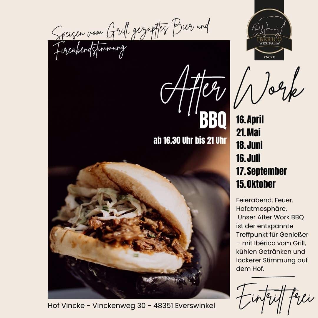 16.04. AFTER WORK BBQ