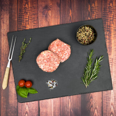 Burger Patties vom Ibérico