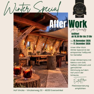 17.12 AFTER WORK Winter Special