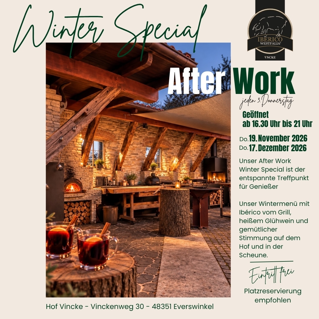 19.11 AFTER WORK Winter Special